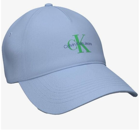 Calvin Klein Men's Monologo Printed Baseball Cap, O/S - 4G5032G (Chambray Blue) - Picture 1 of 1